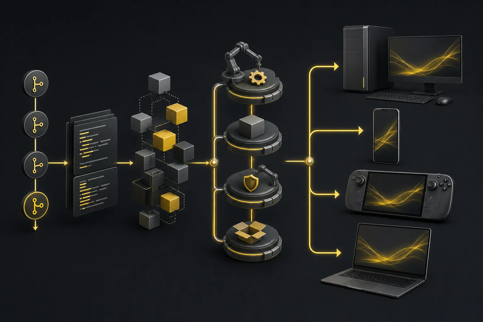 Citron Neoのナイトリービルド配布更新を表現した編集用コンセプト画像